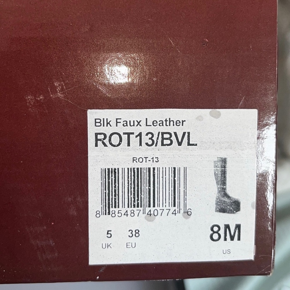 Demonia Platform Boots - Knee High - Size 8m - image 6